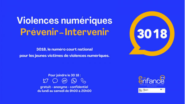 3018, le nouveau numéro pour les victimes de violences numériques