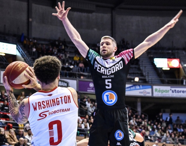 BASKET (Pro B) : L’Elan Chalon s’incline logiquement face à Boulazac