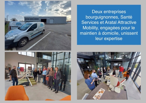  Santé Services et Aratal Attractive Mobility, engagées pour le maintien à domicile, unissent leur expertise