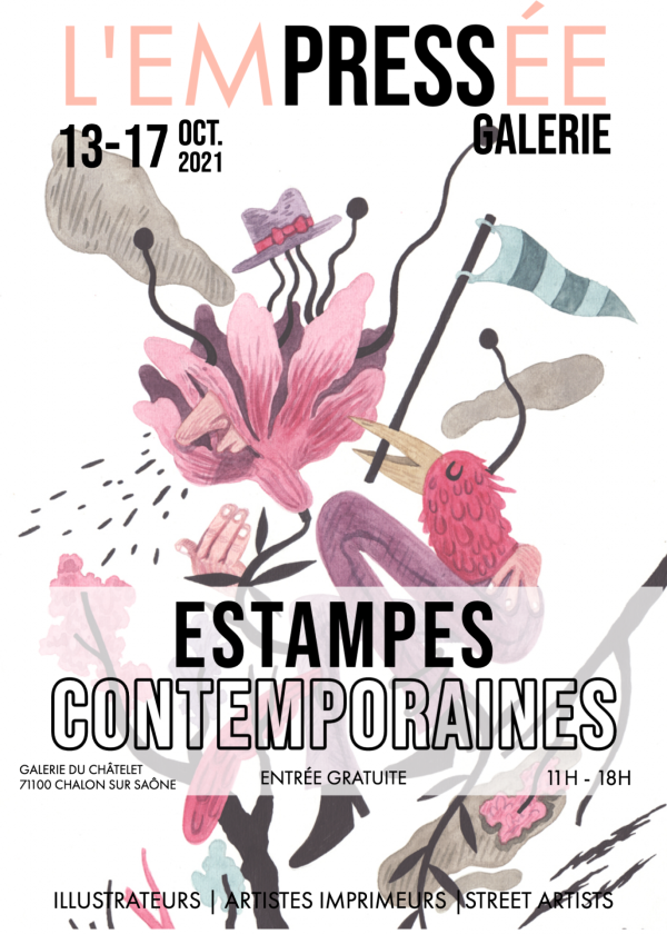 Les estampes contemporaines s'exposent à la Galerie du Châtelet