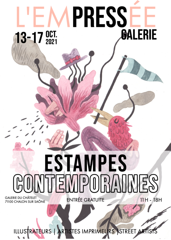 Les estampes contemporaines s'exposent à la Galerie du Châtelet 