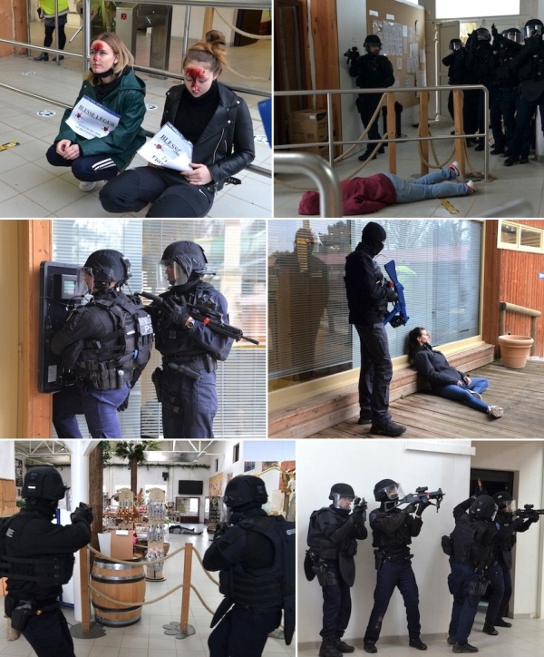 En Saône et Loire, une simulation d'attaque terroriste a eu lieu ce jeudi matin