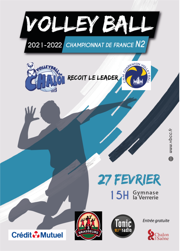 CHAMPIONNAT FRANCE N2 - Chalon sur Saône reçoit le leader Charenton