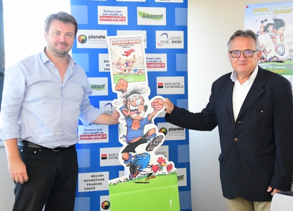 Un partenariat gagnant/gagnant entre les éditions Bamboo et la Ligue de Bourgogne – Franche-Comté de rugby