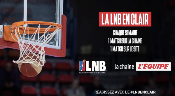 Le basket français fait son retour en clair sur la chaine L’Équipe