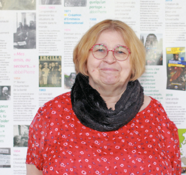 Annick Berthier, élue à la tête d'Emmaüs France répond à info-chalon.com