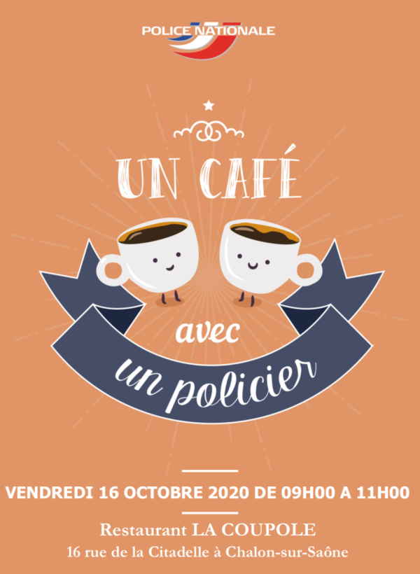 Et si vous veniez prendre un café avec les policiers ? 