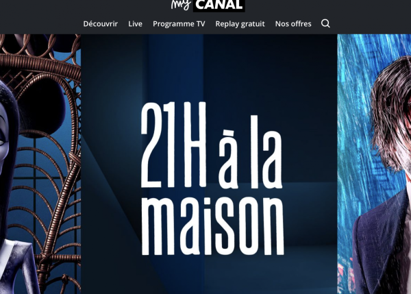 CANAL+ lance l'opération 21H A LA MAISON