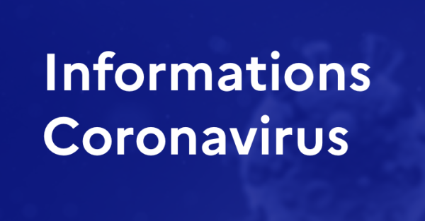 CORONAVIRUS - Vous cherchez une réponse à votre question... ?
