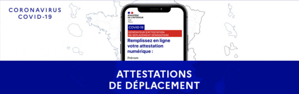 Pour télécharger vos attestations de déplacement, c'est par ici ! 