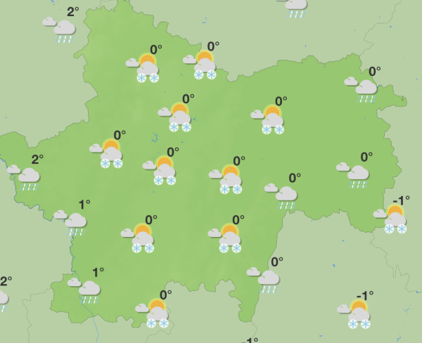 La neige en Saône et Loire cette semaine ? 