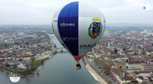 Bravo à France 3 et à La tête à l'endroit pour des images inédites de Chalon sur Saône.