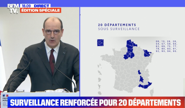 Surveillance renforcée pour une vingtaine de départements... et des décisions à venir pour le 6 mars