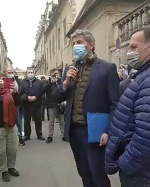 Un comité de soutien de forains pour soutenir Gilles Platret devant le tribunal administratif de Dijon