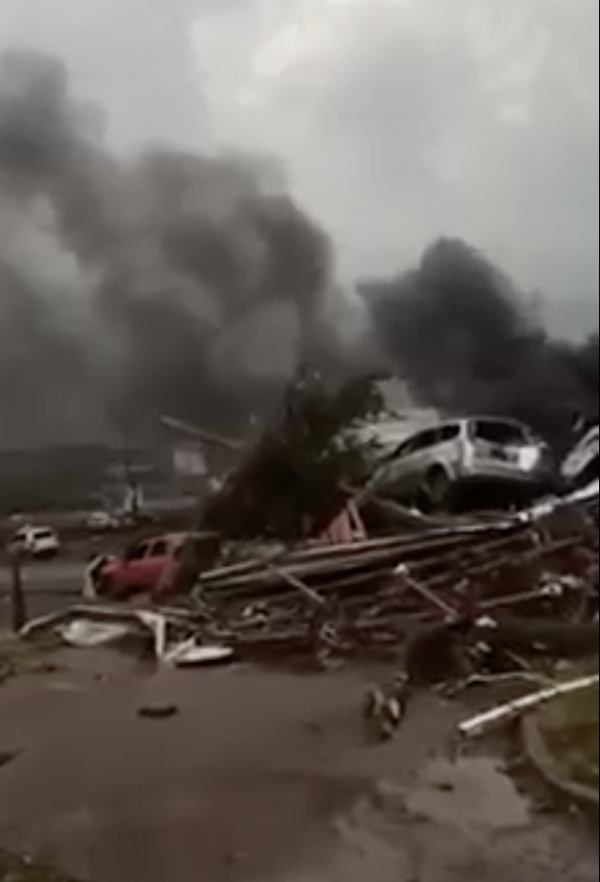Pendant ce temps là en République Tchèque... une tempête exceptionnelle