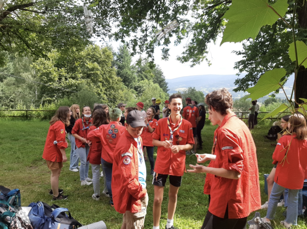 Les camps d’été ont démarré pour les scouts et guides de France du groupe Chalon cœur de ville