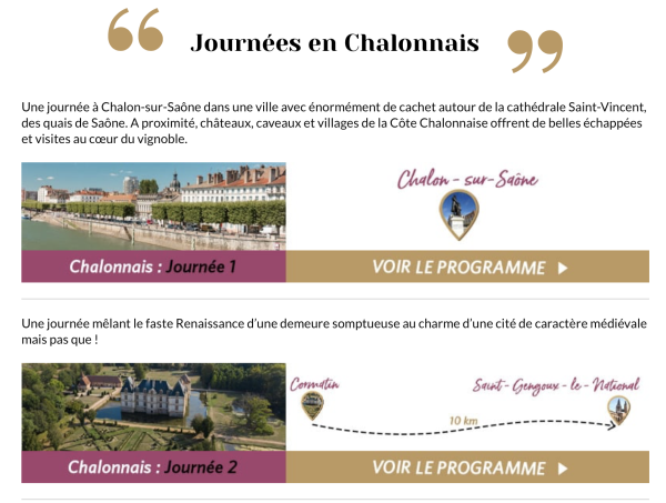 Des idées de sorties en Saône et Loire pour les vacances d'été ? 