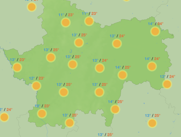 Le soleil pointe à l'horizon en Saône et Loire ! 