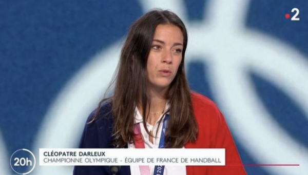 Handball: Cléopatre Darleux déçue par "L’Équipe" après l'or aux JO