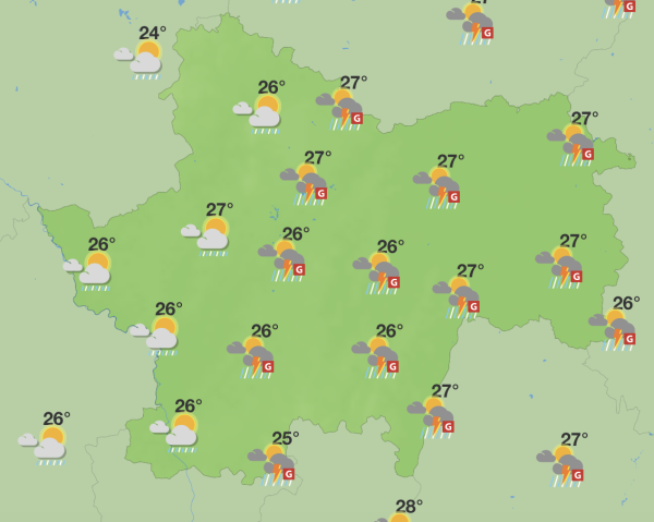 Ca se complique ce jeudi soir en Saône et Loire ! 