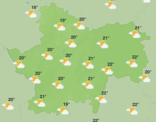 10 degrés de moins en quelques heures sur la Saône et Loire 