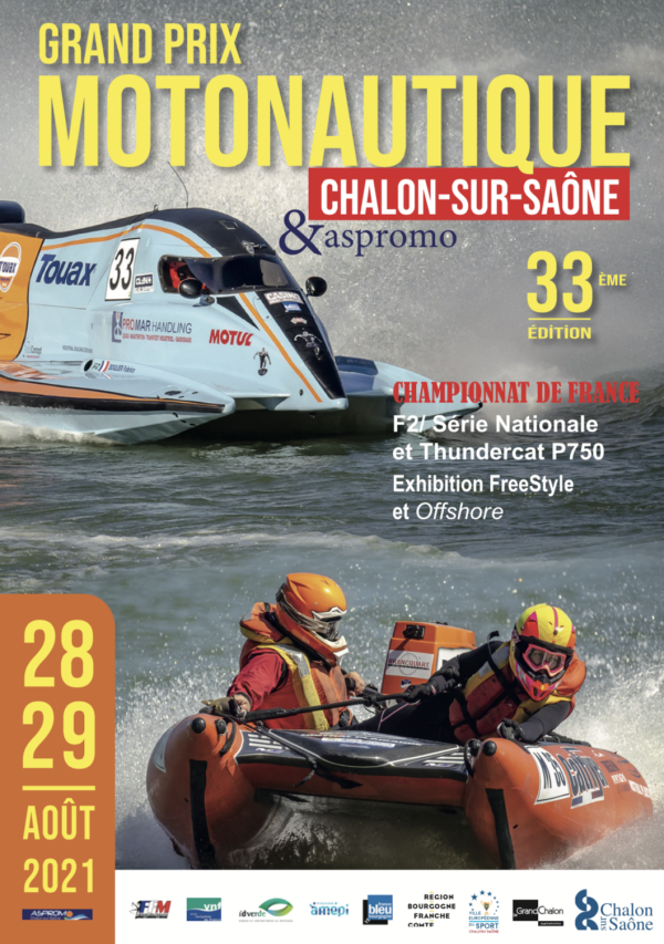 Le Grand Prix de Motonautisme de Chalon, c'est ce week-end 