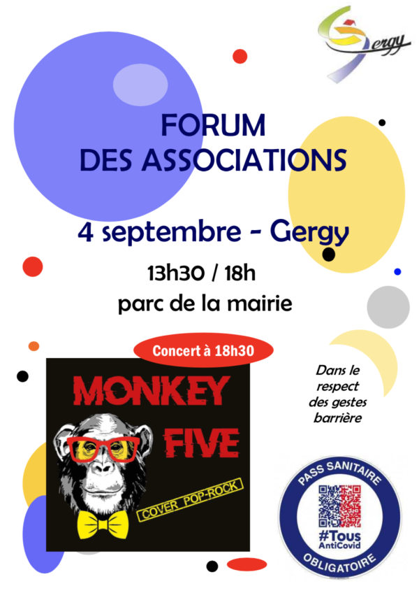 Forum des associations ce samedi à Gergy 