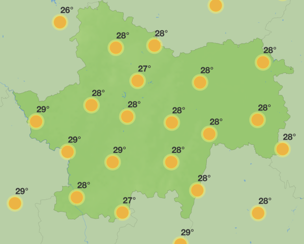 Des journées avec un parfum d'été... au moins jusqu'à jeudi en Saône et Loire 