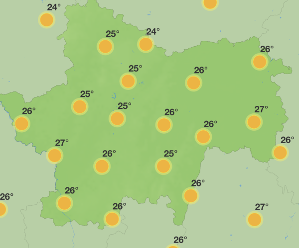 Grise mine ce vendredi en Saône et Loire mais retour du soleil pour quelques jours 