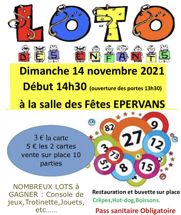 Loto des enfants