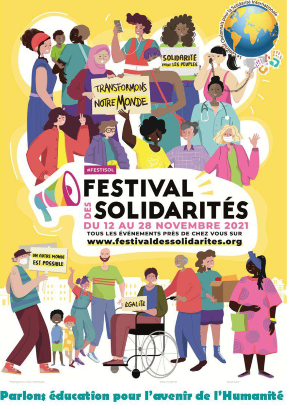 Du 14 au 28 novembre, le Festival des solidarités propose des mises en avant 