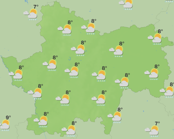 Net rafraîchissement en Saône et Loire pour les prochains jours 