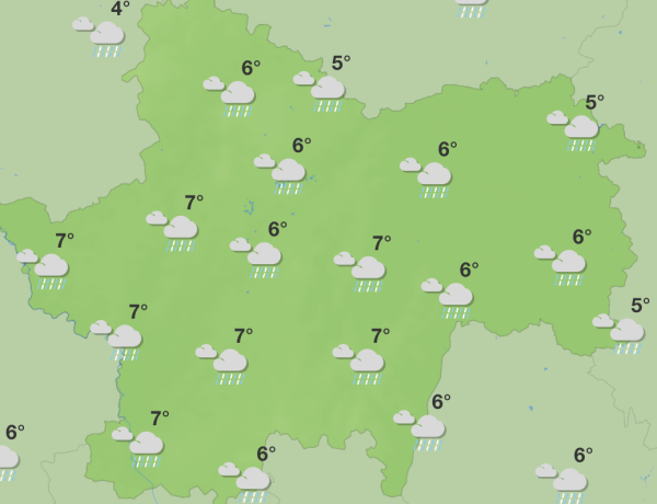 Une semaine parsemée d'éclaircies et d'averses en Saône et Loire 
