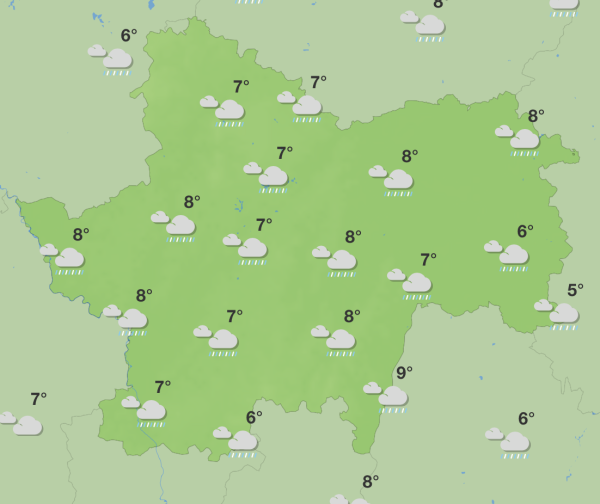 Une dernière semaine de janvier arrosée en Saône et Loire 