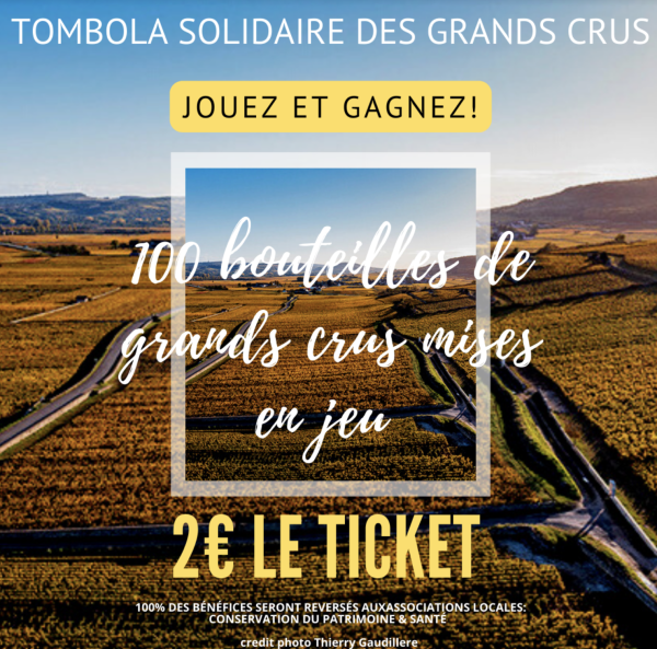 SAINT VINCENT TOURNANTE - C'est le moment de participer à la tombola des Grands Crus 