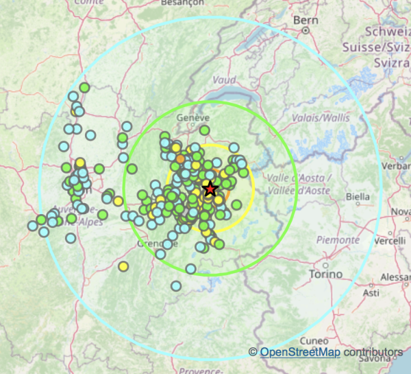 Un séisme en Savoie ressenti jusque sur le Chalonnais ?