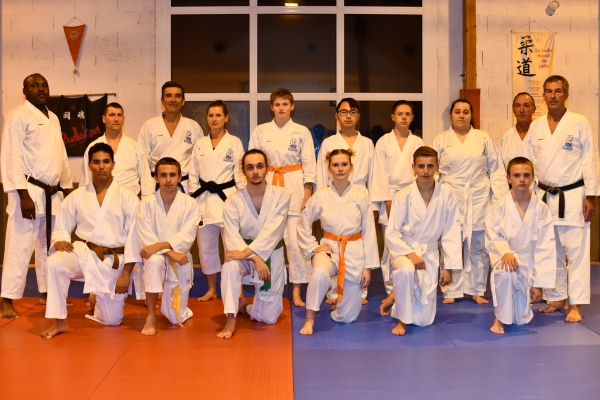 Reprise des cours pour la section Karaté du Budokan Chalonnais,