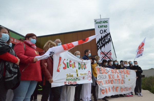 Nouvelle journée de mobilisation pour les professionnels de santé psychiatrique au CHS de Sevrey 