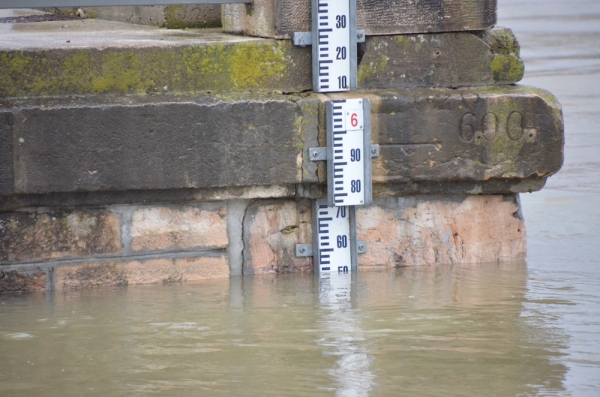 La Saône se stabilise à Chalon sur Saône à 6,34 m 