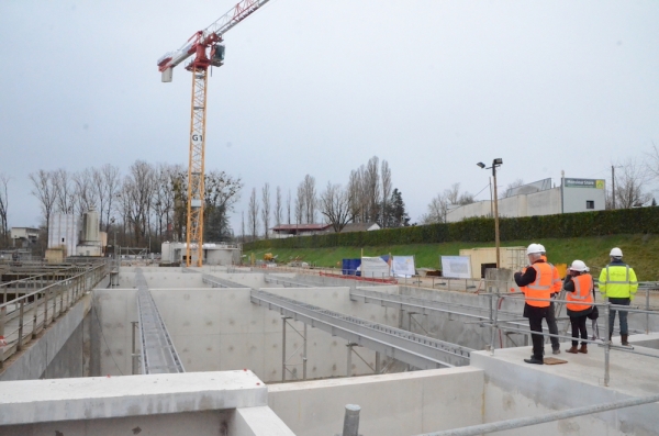 8 millions d'euros mobilisés pour les travaux de modernisation de la station d'épuration de SaôneOr