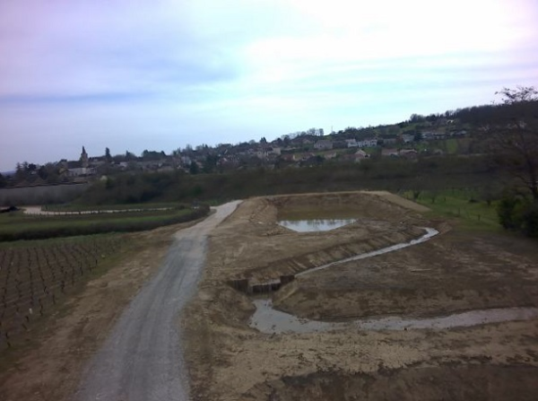 Le premier bassin de lutte contre les inondations à Saint-Désert inauguré