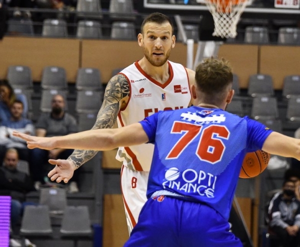 BASKET (Pro B) : L’Elan Chalon bat laborieusement RouenBASKET 