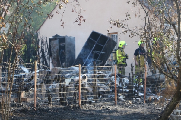 A Autun, des habitants évacués suite à la propagation d'un feu de haie 