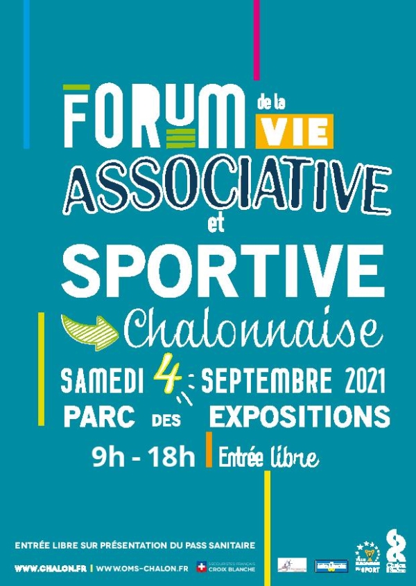Forum de la vie associative et sportive de Chalon sur Saône - Comment choisir ses loisirs ?  Réponse ce samedi 4 septembre