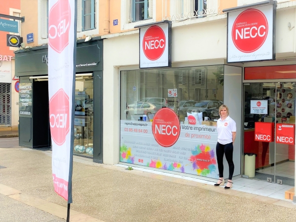 Retrouvez NECC, votre imprimeur, au 30 Place de Beaune à Chalon sur Saône  et non plus au 26 ! 