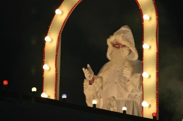 Le  Père Noël blanc s'adresse aux petits chalonnais !