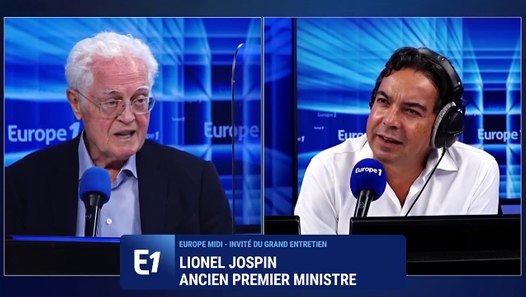 Pour Lionel Jospin, invité d'Europe 1, "Macron n'est pas inscrit dans l'Histoire, il est le produit d'un moment"