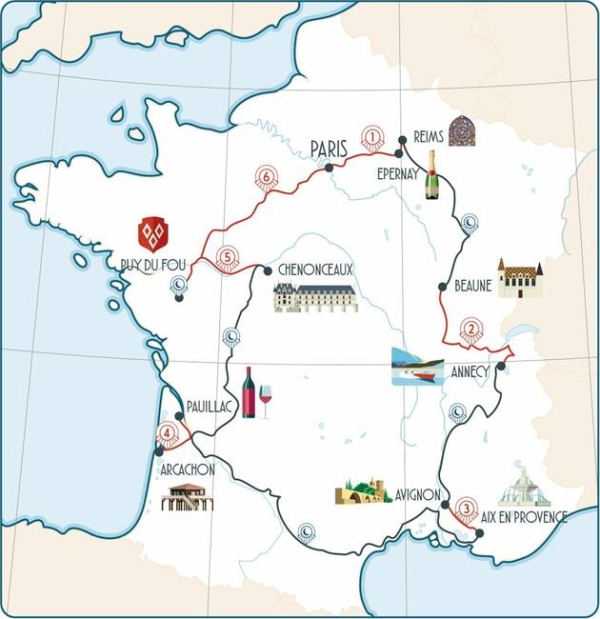 Le Train Spectacle du Puy du Fou passera par la Saône et Loire 