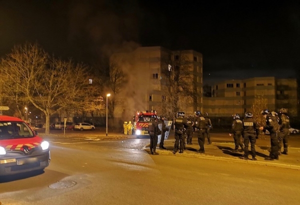 Nouvelle nuit de violences urbaines au Sud et au Nord de la ville de Mâcon 