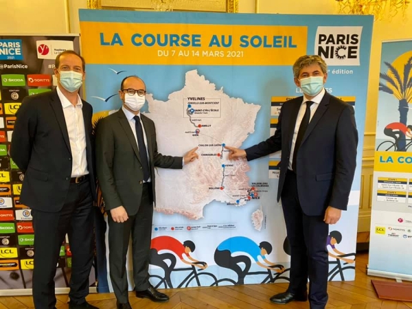 Paris-Nice repassera par Chalon le mercredi 10 mars